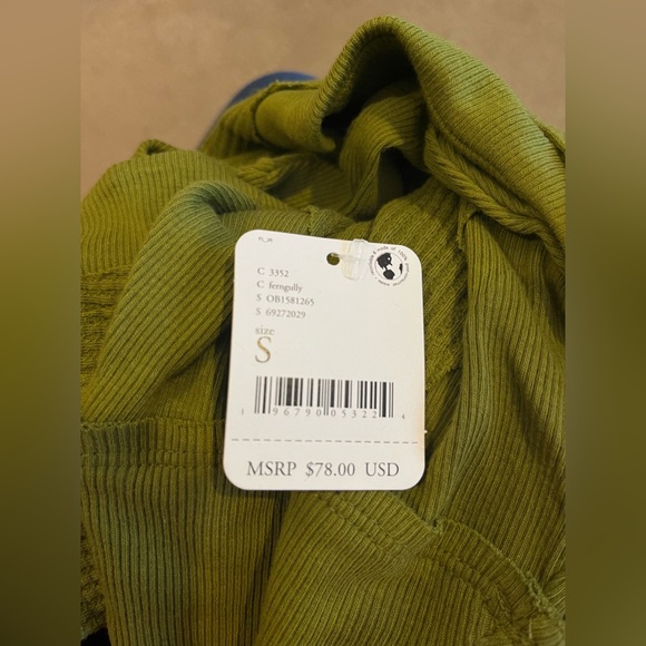 Free People Santa Clara Thermal Top, Size Small NWT - Picture 3 of 3